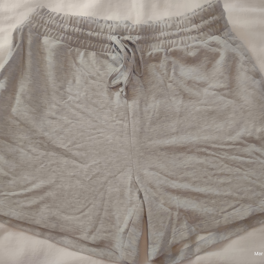 Drawstring Waist Paperbag Shorts